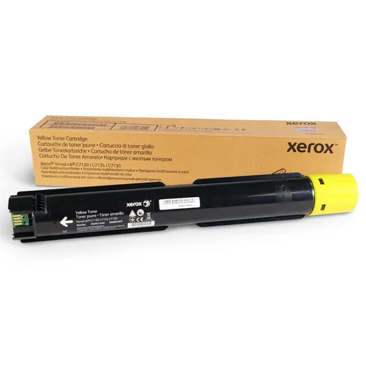 Xerox VersaLink C7120 C7125 C7130 Yellow Original Toner Cartridge - 006R01827
