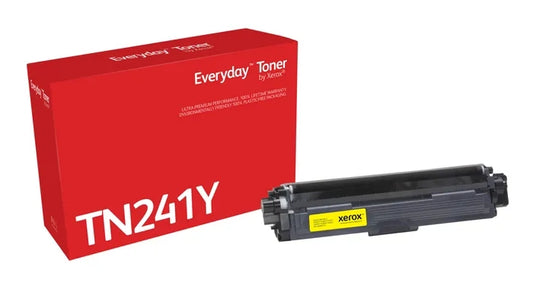 Xerox Everyday Brother TN241/TN242 Yellow Generic Toner Cartridge - Replaces TN241Y/TN242Y