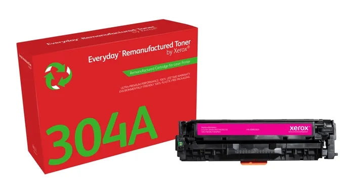 Xerox Everyday HP CC533A Magenta Cartucho de Toner Remanufacturado - Reemplaza 304A