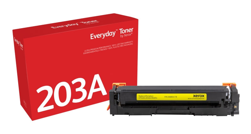 Xerox Everyday HP CF542A Yellow Generic Toner Cartridge - Replacement 203A