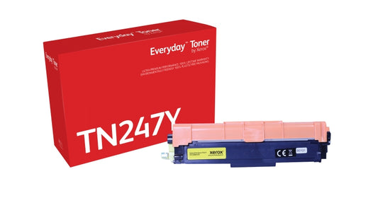 Xerox Everyday Brother TN247/TN243 Yellow Generic Toner Cartridge - Replaces TN247Y/TN243Y