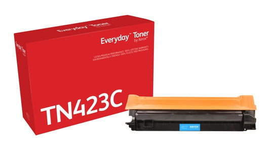 Xerox Everyday Brother TN421/TN423/TN426 Cyan Generic Toner Cartridge - Replaces TN421C/TN423C/TN426C