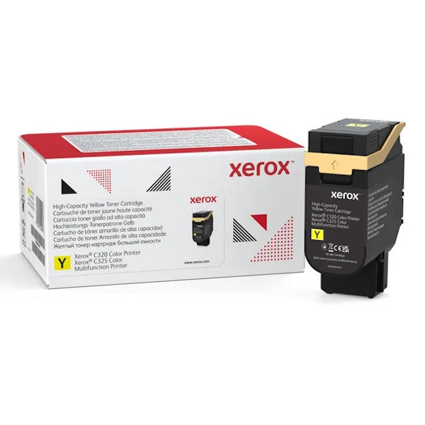 Xerox C320 C325 Yellow Original Toner Cartridge - 006R04830