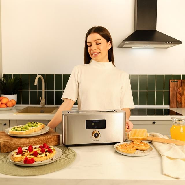 Tostador Vertical CECOTEC Touch&Toast 1000W (04845)