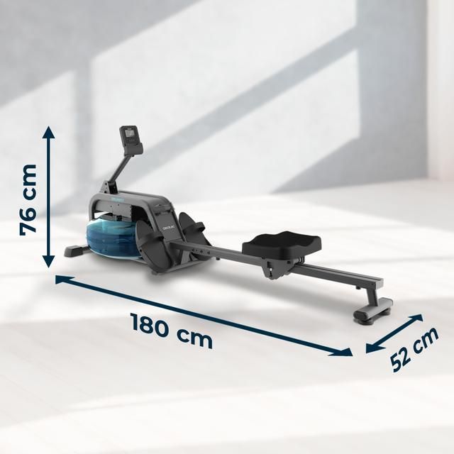 Máquina de Remo CECOTEC Drumfit Rower 10000 (07224)