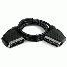 Cable desde euroconector macho a euroconector macho longitud 1.5 metros