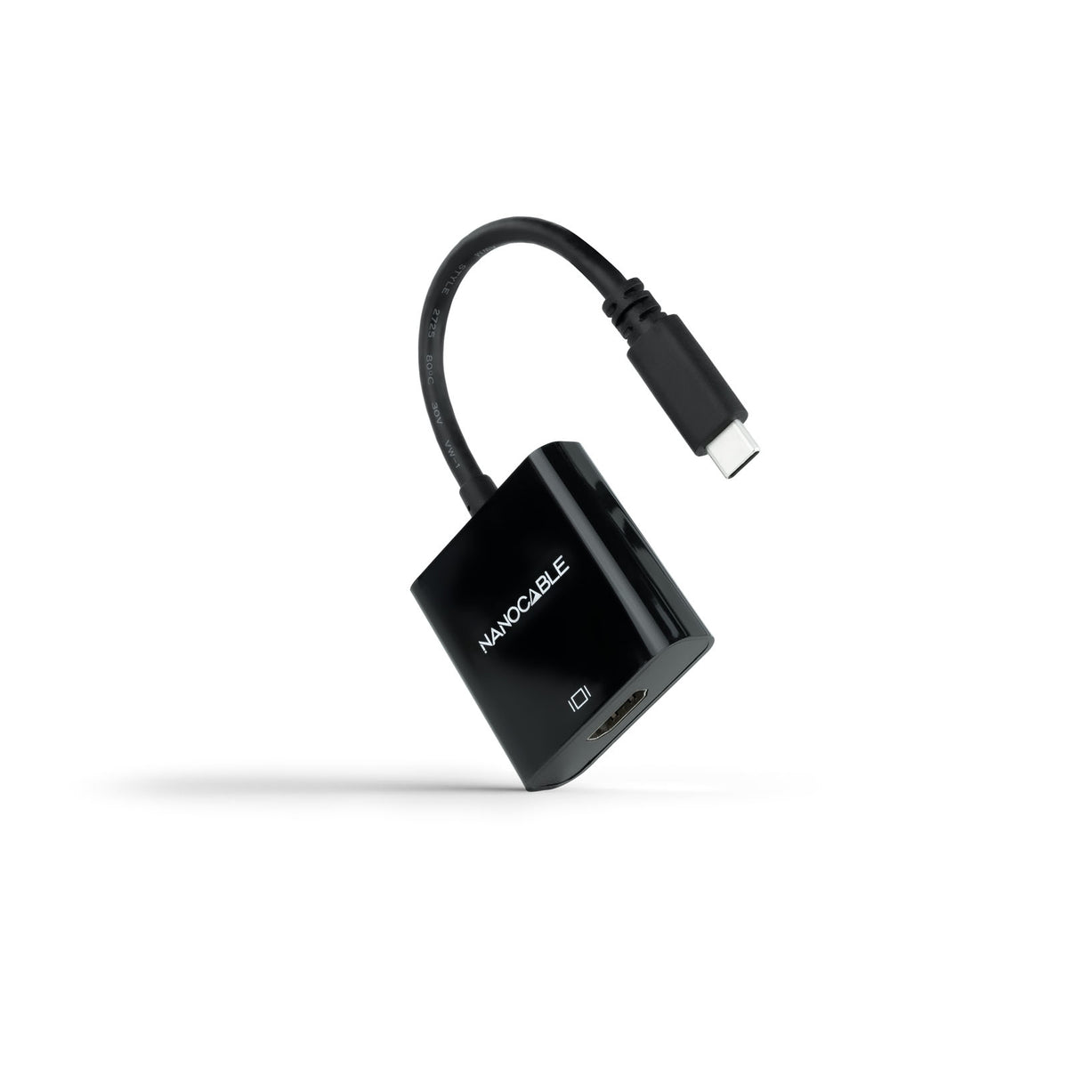 Adaptador Nanocable USB-C a HDMI Negro (10.16.4102-BK)