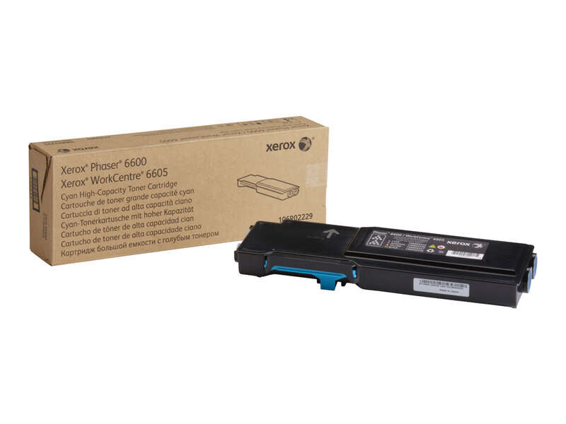 Xerox Phaser 6600/WorkCentre 6605 Cyan Original Toner Cartridge - 106R02229