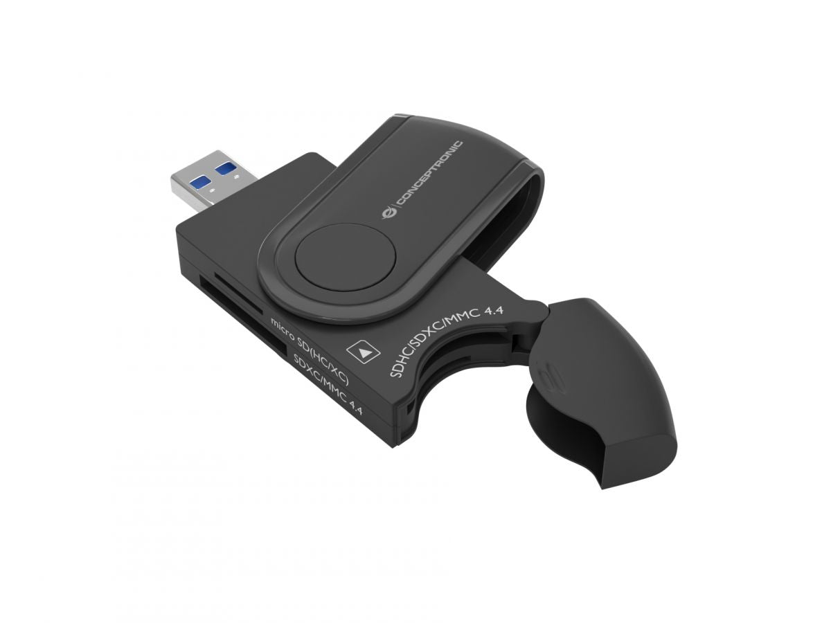 Lector Tarjetas CONCEPTRONIC 4 en 1 USB 3.0 (BIAN04B)