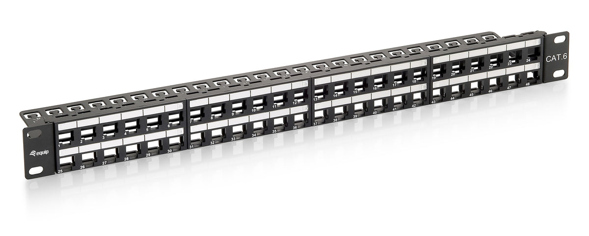 EQUIP Patch Panel Vacío 48p. Cat.6 (EQ769248)