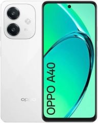 Smartphone a40 capacidad 128gb RAM 6gb procesador qualcomm snapdragon 6s 4g gen 1 pantalla 6.67' camara frontal 5mp camara trasera 50mp bateria 5100mah blanco