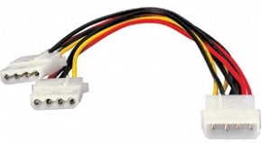 Adaptador desde molex macho a molex hembra dos conectores
