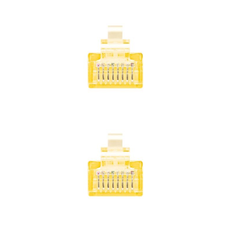 CABLE DE RED CAT.6 UTP FLEX 2M NANOCABLE YELLOW
