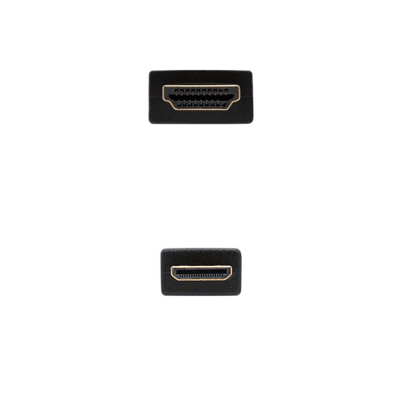 CABLE HDMI-MINI HDMI NANOCABLE AM/CM V1.3 1.8M