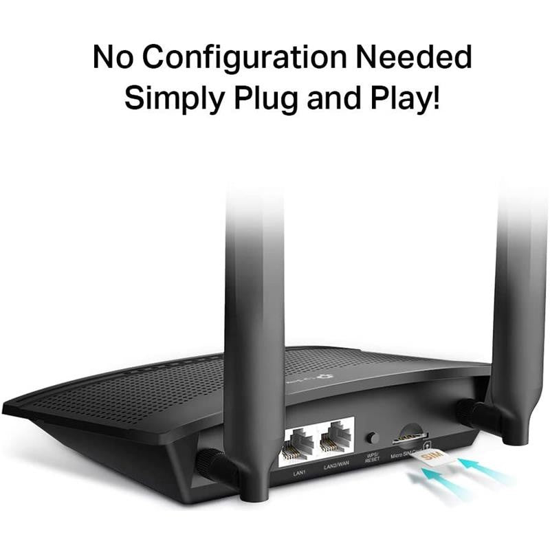 WIRELESS ROUTER TP-LINK TL-MR100 3G/4G 300MBPS