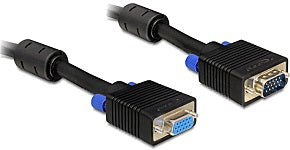 Cable desde VGA macho a VGA hembra con ferrita longitud 5 metros