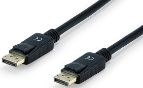 Cable desde DISPLAYPORT macho a DISPLAYPORT macho hdcp 1.4 y 2.2 resolucion de video hasta 8k longitud 2 metros