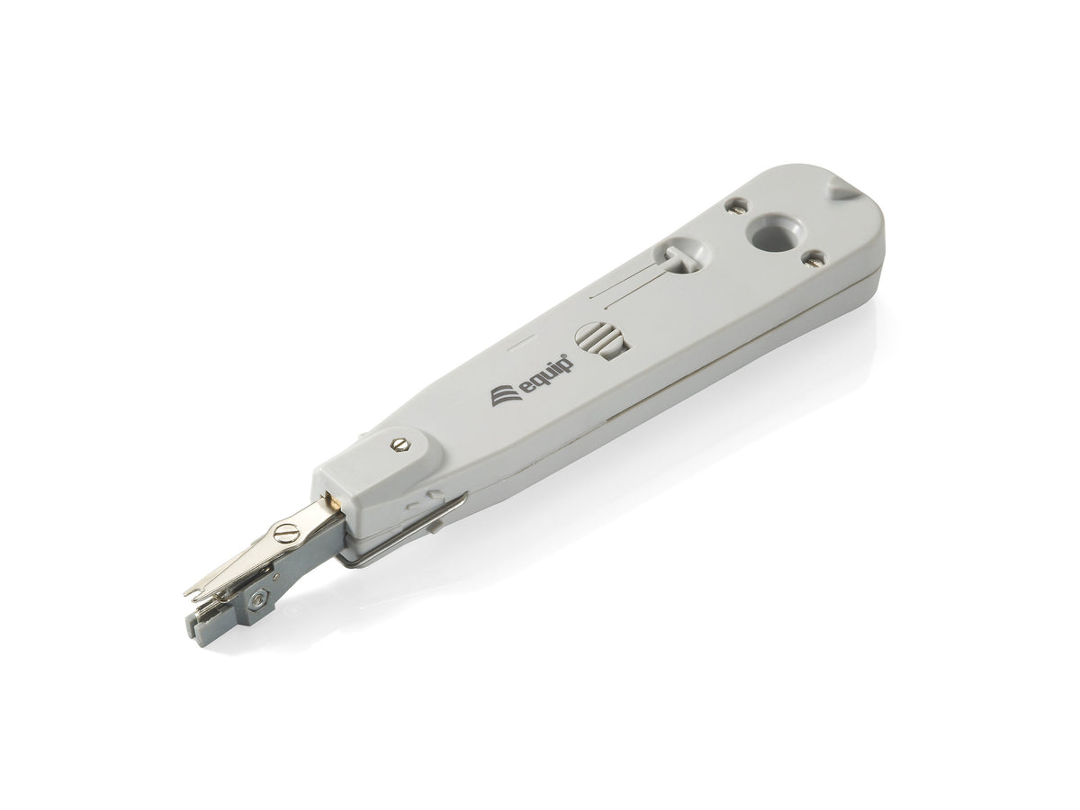 Crimpadora EQUIP de Impacto Gris/Plata (EQ129119)