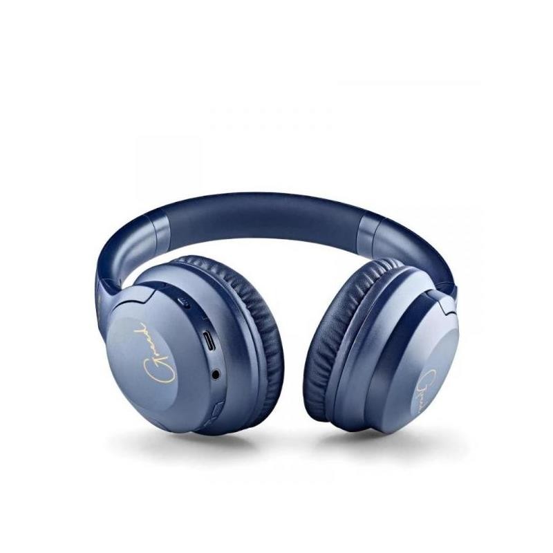 AURICULARES NGS ARTICAGREED WIRELESS BLUETOOTH/MICROFONO/AUX BLUE
