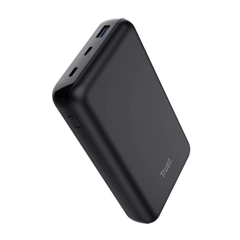 BATERIA EXTERNA 100W USB-A + 2X USB-C BLACK