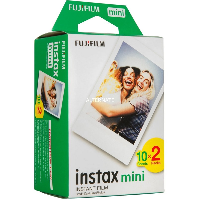 PACK FUJIFILM INSTAX MINI 2X10 PELICULAS DE FOTOS