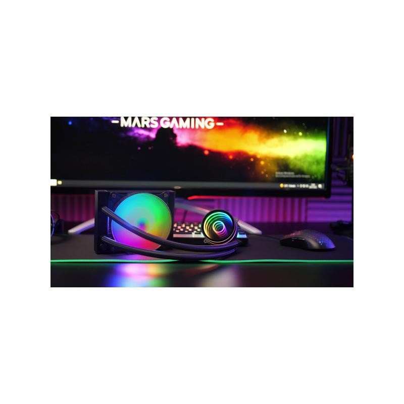 REFRIGERACION LIQUIDA CPU MARS GAMING FRGB 120MM