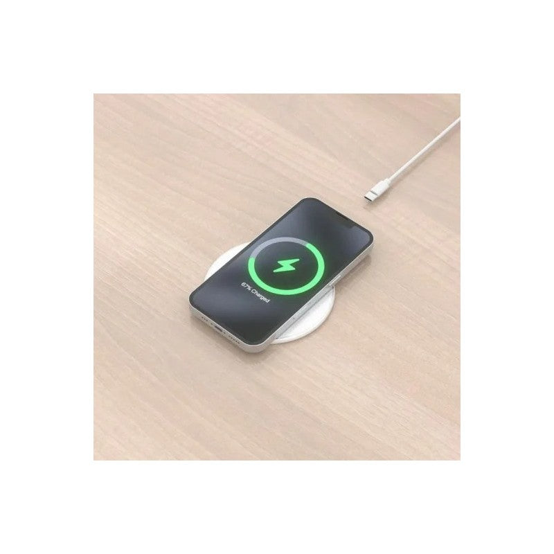 BASE DE CARGA AISENS WIRELESS SMARTPHONE 15W WHITE