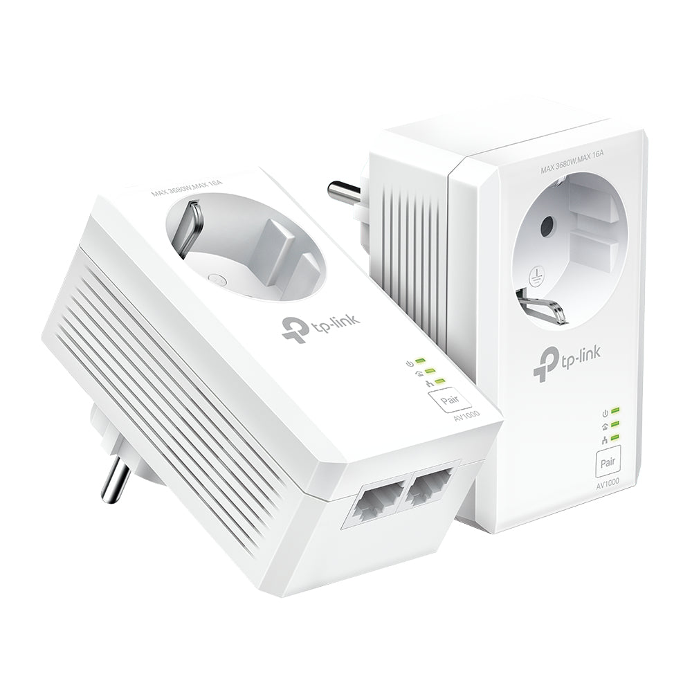 Powerline TP-LINK 1000Mb 2p Giga 2unid.(TL-PA7027P KIT)