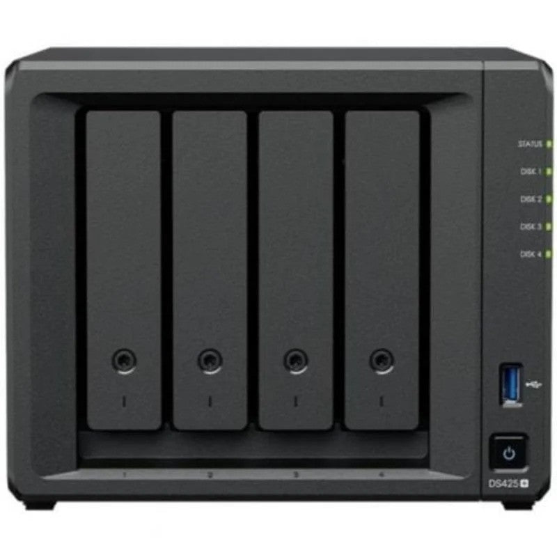 UNIDAD NAS SYNOLOGY DS425+ 4 HDD/SSD DISKSTATION CPU 2.7GHZ 2GB BLACK
