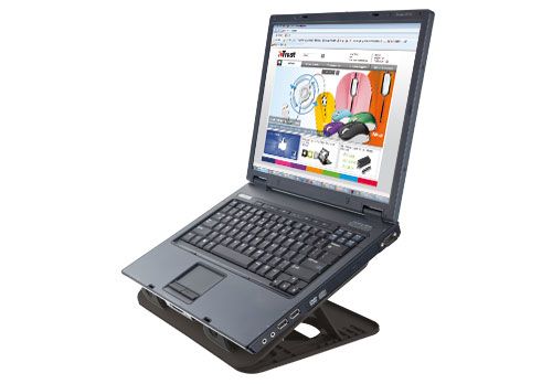 Soporte Trust Cyclone 16" USB 2.0 Negro (17866)