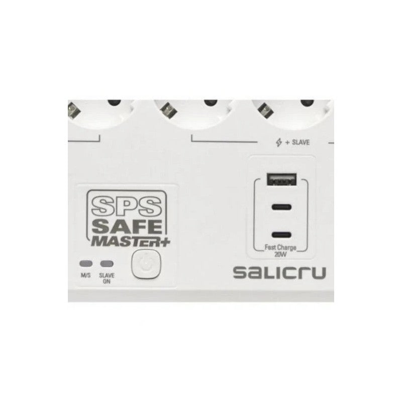 REGLETA SALICRU SPS SAFE MASTER+ 6 SCHUKO