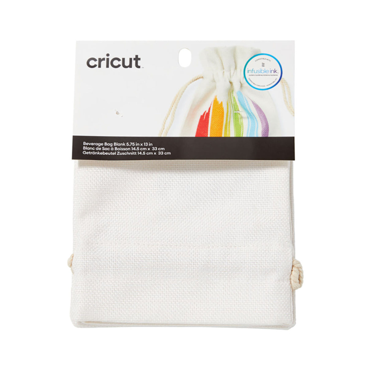 Bolsa para Vino CRICUT Poliéster Blanca (CRC-2008212)
