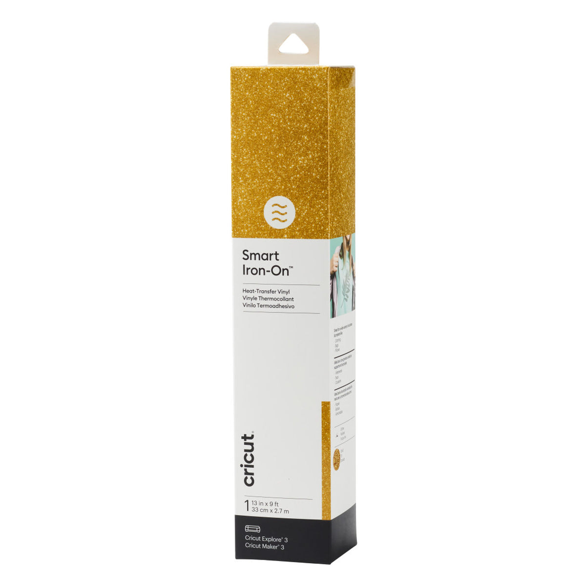 Vinilo Termoadhesivo CRICUT 33x270cm Oro (CRC-2008674)