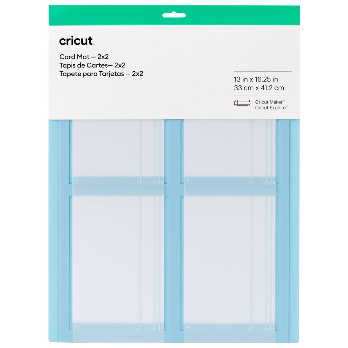 Tapete de Corte CRICUT Tarjetas 33x41.2cm (CRC-2009488)