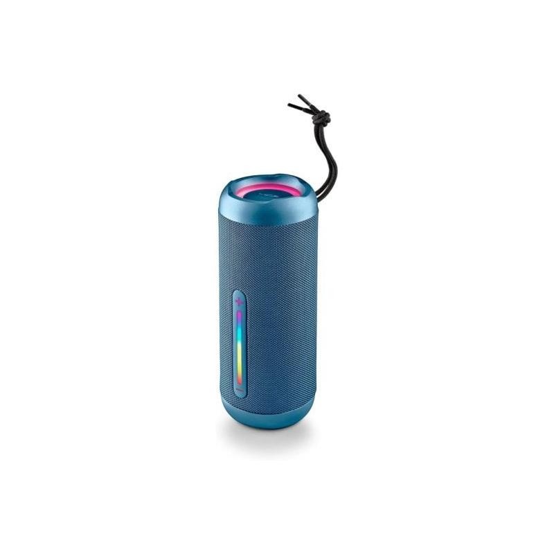 NGS ROLLER FURIA 2 RGB PORTABLE WATERPROOF IPX7/BT/USB/AUX BLUE SPEAKERS