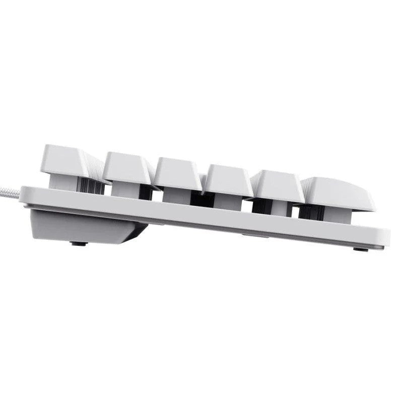 TECLADO TRUST GXT 833W THADO TKL GAMING USB RGB WHITE