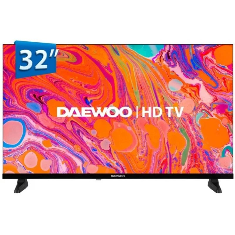 TELEVISOR DAEWOO 32" QLED FHD USB SMART TV WIFI VIDAA