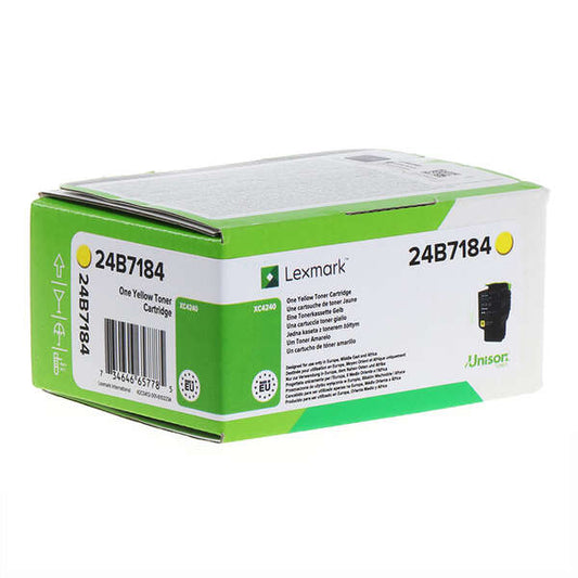 Lexmark XC2240/XC4240 Yellow Original Toner Cartridge - 24B7184