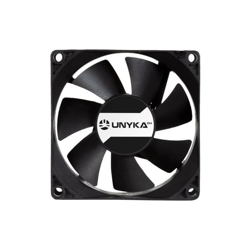VENTILADOR UNYKACH SERVER 80MM DOBLE BOLA 4PIN