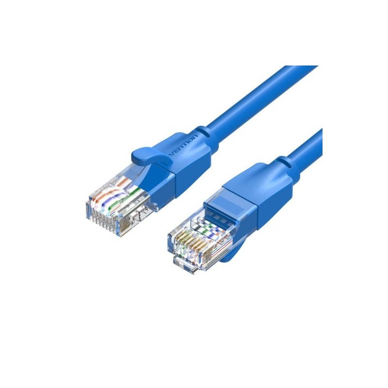 CABLE DE RED CAT.6 UTP 0.5M VENTION BLUE