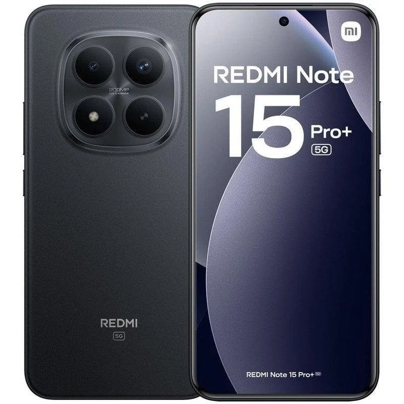 SMARTPHONE XIAOMI REDMI NOTE 15 PRO PLUS 6.83" 8GB/256GB/200MP/NFC/5G BLACK