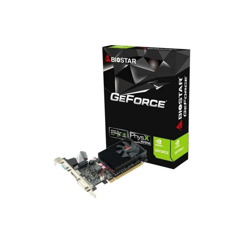 TARJETA DE VIDEO BIOSTAR GT 730 4GB VGA HDMI DVI GDDR3 PCIE 2.0