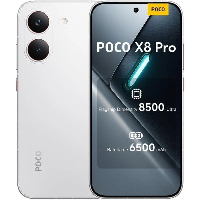 SMARTPHONE POCO X8 PRO 6.59" 8GB/512GB/50MP/NFC/5G WHITE