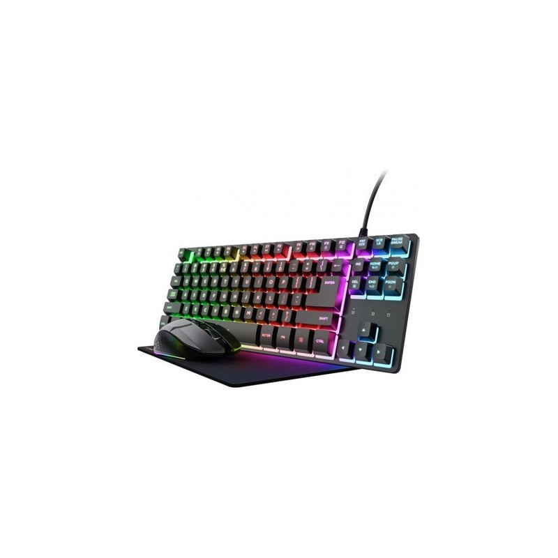 TECLADO + RATON WIRELESS + ALFOMBRILLA TRUST GXT 794 GAMING