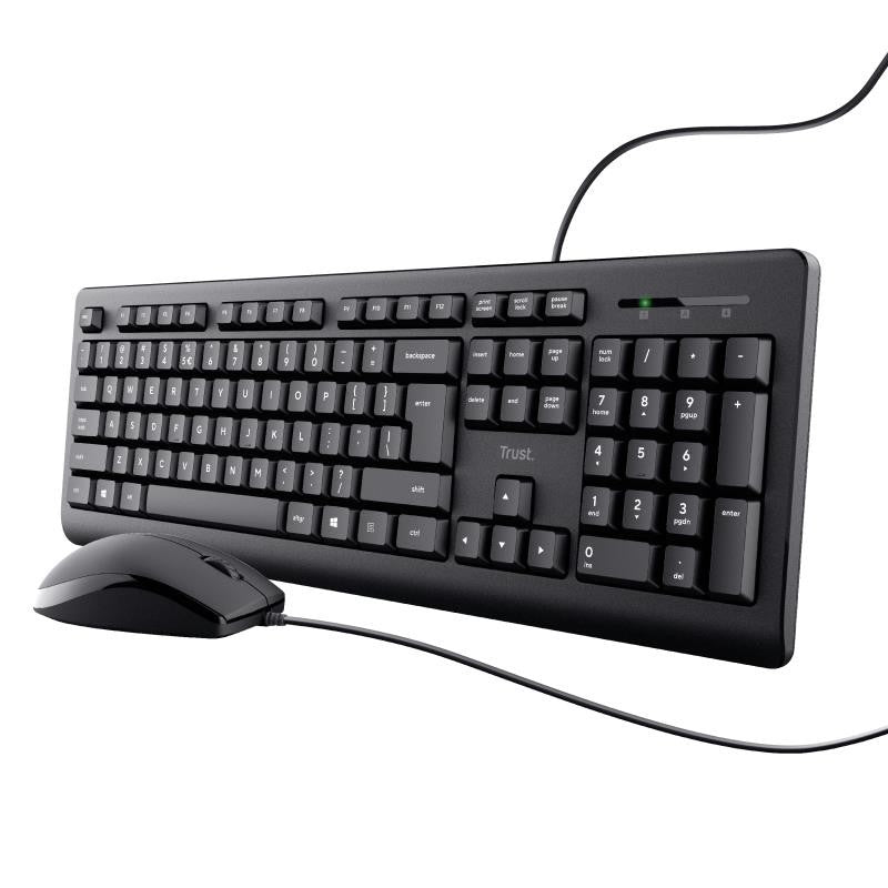 TECLADO + RATON TRUST PRIMO USB IDIOMA ALEMAN