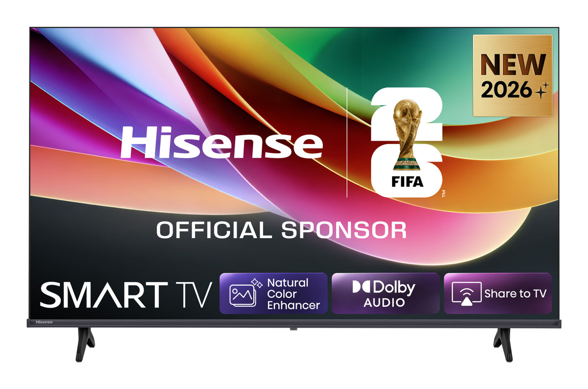 TV Hisense 40" QLED FHD WiFi BT Smart TV Negro (40A4S)