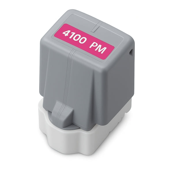 Canon PFI4100 Magenta Photo Cartucho de Tinta Pigmentada Generico - Reemplaza PFI4100PM/6782C001