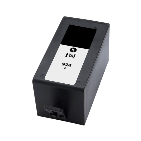 Generico HP 924e XL Negro Cartucho de Tinta - Reemplaza 4K0V0NE/4K0U6NE (Chip reforzado contra actualizaciones)