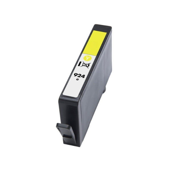Generico HP 924e XL Amarillo Cartucho de Tinta - Reemplaza 4K0U9NE/4K0U5NE (Chip reforzado contra actualizaciones)