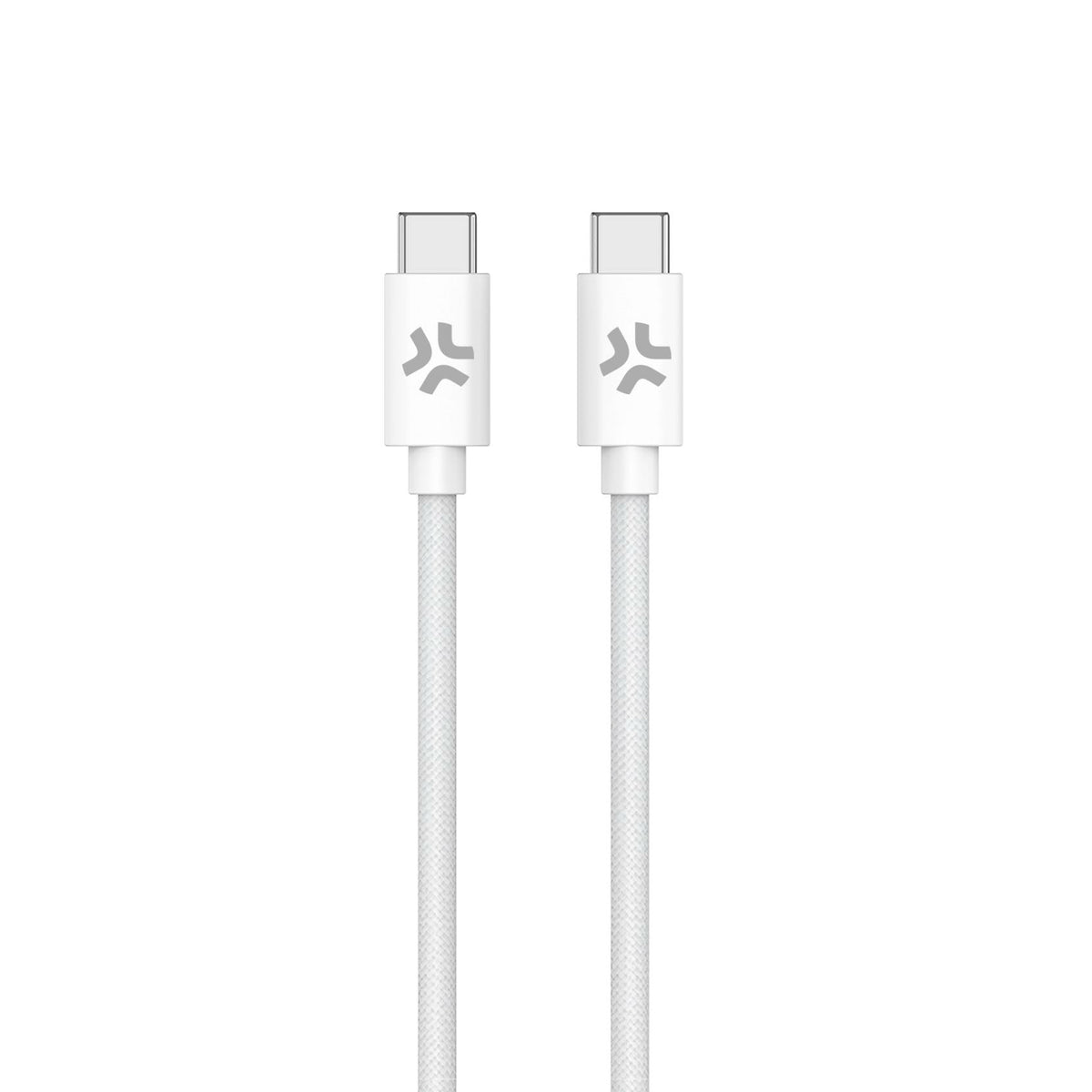 Cable CELLY USB-C a USB-C 1.5m Blanco (USBCUSBCCOTTWH)